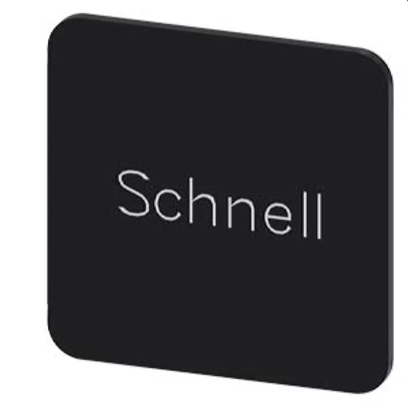 Siemens Bezeichnungsschild 22x22 schnell 3SU1900-0AF16-0AM0