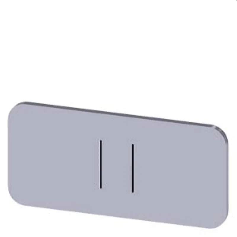 Siemens Bezeichnungsschild 12,5x27 II 3SU1900-0AC81-0QC0
