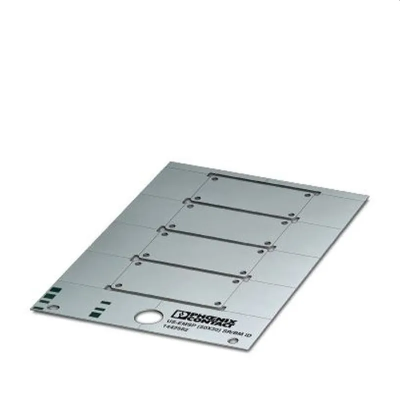 Phoenix Contact Gerätemarker US-EMSP (50X30) SR silber unbeschriftet