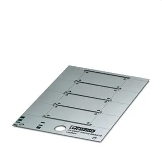 Phoenix Contact Gerätemarker US-EMSP (50X30) SR silber unbeschriftet