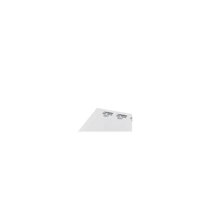 Phoenix Contact Einsteckstreifen ESL (25X6) Bogen weiss unbeschriftet