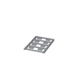Phoenix Contact Kunststoffschild UC-EMLP (17X15) SR silber unbeschriftet