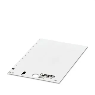 Phoenix Contact Kunststoffschild US-EMLP (35X15) weiss unbeschriftet