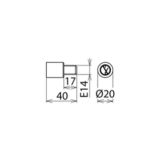 Dehn & Söhne Sperrelement 785639 SE E14 für E14