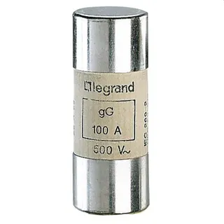 Legrand Zylindersicherungseinsatz 015396 GG 22x58/100A
