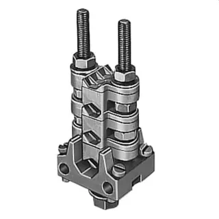 ABB Striebel & John SCFK2 SA-Klemmstück 30X30 für Parallelkupfer 5 oder 10mm
