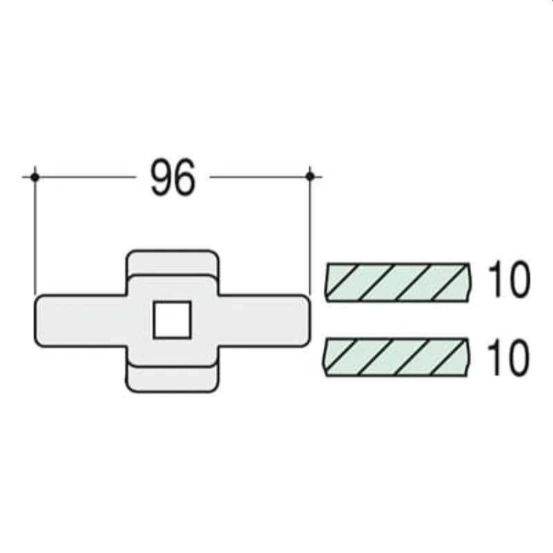ABB Striebel & John VRVH Verdrahtungsbügel Halter 20St. 1 Set = 20 St.