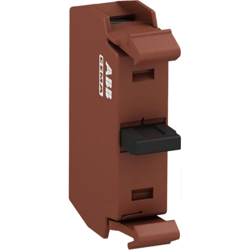 ABB Stotz-Kontakt Kontaktblock P9B10VN 1Schl.f.Halter P9ACFS3 u.P9ACFS5