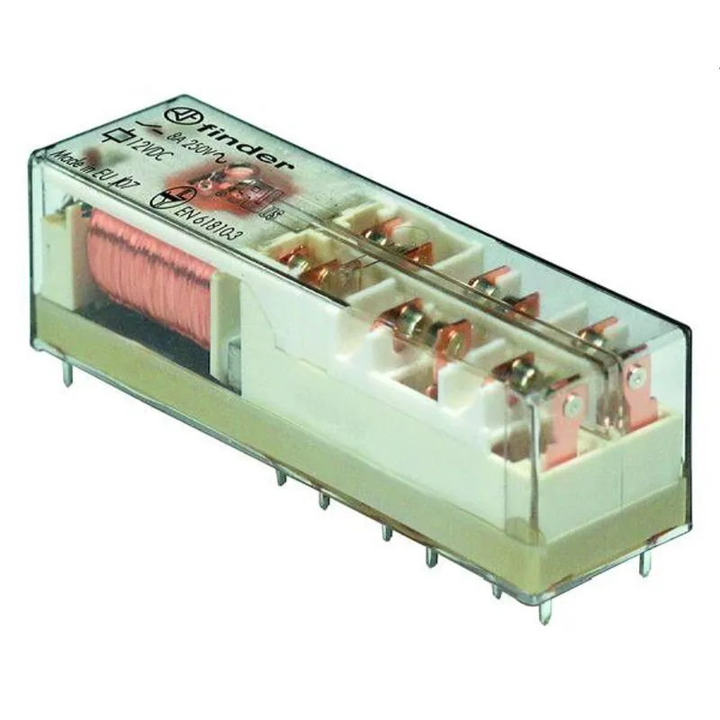 Finder Relais 4 Schließer/2 Öffner 8A Spule 24V DC