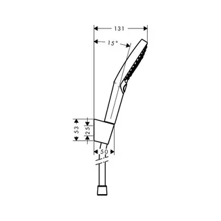 Hansgrohe Raindance Select S120 Brauseset (chrom) – Bild 2