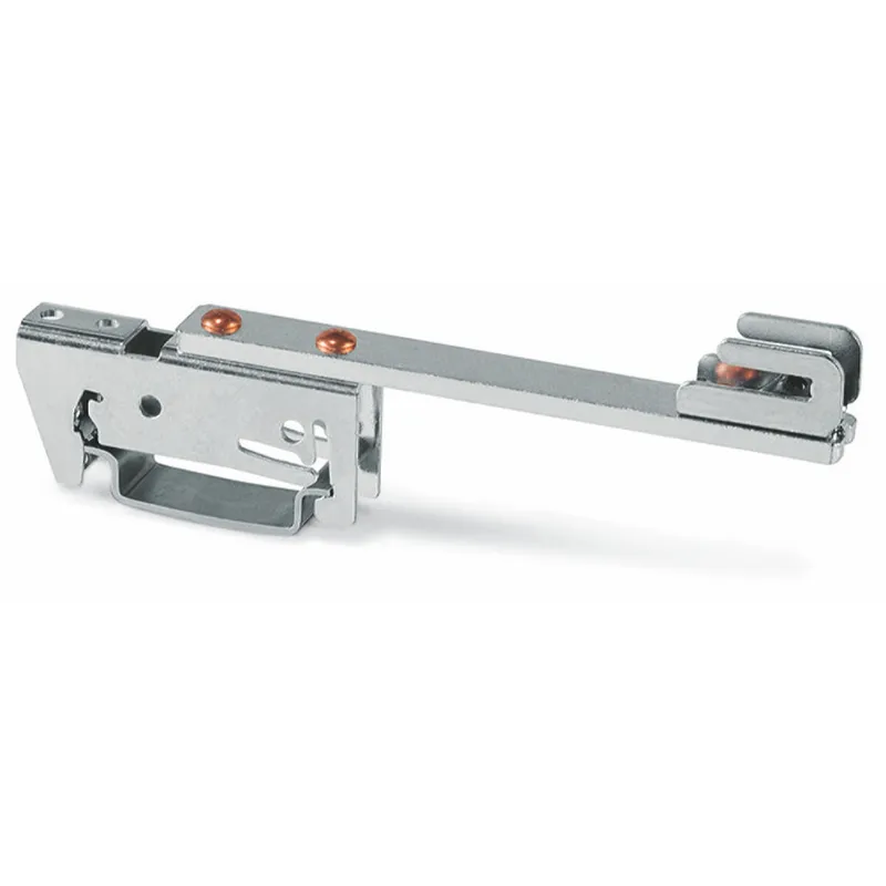 WAGO Sammelschienenhalter für Sammelschienen Cu 10 mm x 3 mm einseitig, gerade silberfarben 790-302