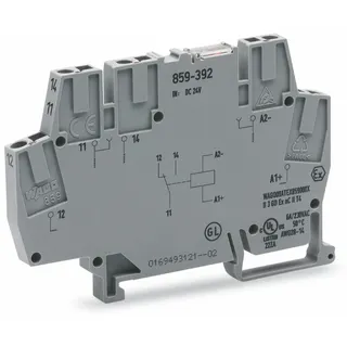 WAGO Relaismodul Eingangsnennspannung DC 36 V 1 Wechsler 859-386