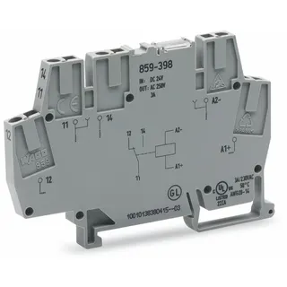 WAGO Relaismodul Eingangsnennspannung DC 48 V 1 Wechsler 859-397