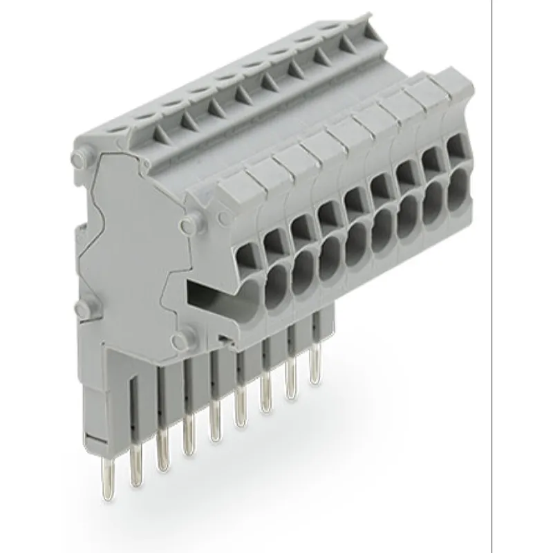 WAGO Modularer TOPJOB®S-Steckverbinder anreihbar für Brückerschlitze grau 2001-559