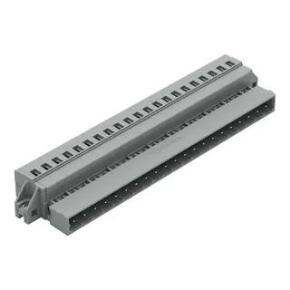 WAGO 1-Leiter-Stiftleiste CAGE CLAMP® 2,5 mm? grau 231-621/019-000