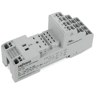 WAGO Relaissockel 4 Wechsler 858-100
