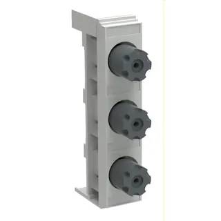 ABB Stotz-Kontakt D0-Sicherungssockel XLPD0-FB-E27/42-3P 3-pl.25A m.RK