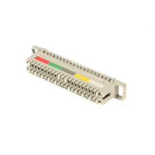 DNTE Anschlussleiste LSA 2/10 zu 10DA ohne Farbcode 46006.1