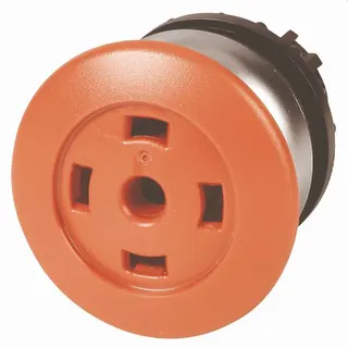 EATON Electric Pilzdrucktaster M22-DP-R-X rot tastend