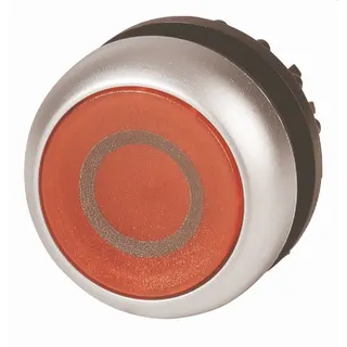 EATON Electric Leuchtdrucktaste M22-DL-R-X0 flach tastend rot