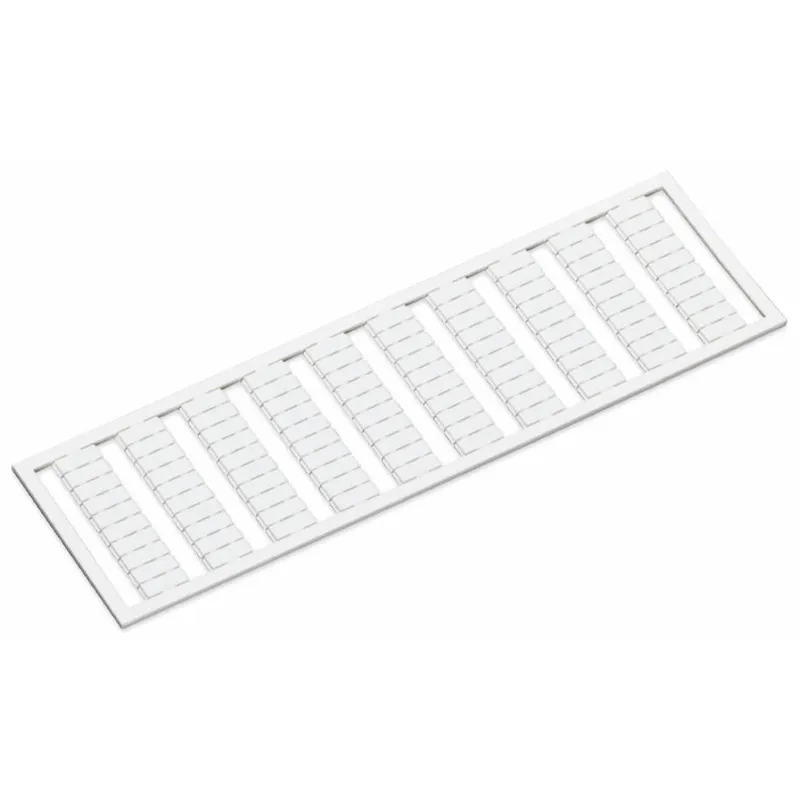 WAGO WSB-Beschriftungskarte als Karte bedruckt weiß 209-721
