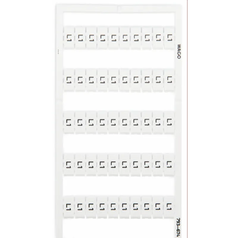 WAGO WMB Multibeschriftungssystem 793-674 L1 (100x) senkrecht gelb