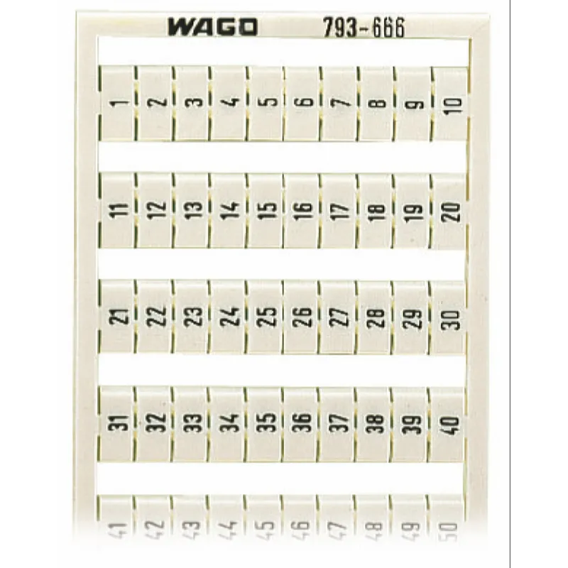 WAGO WMB-Multibeschriftungssystem 793-666