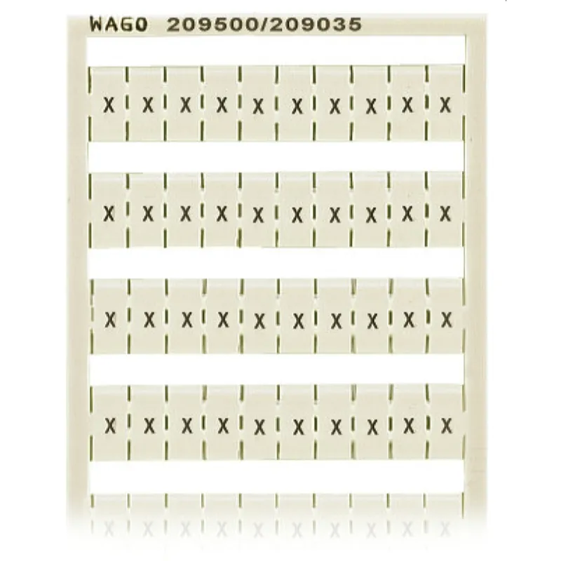 WAGO WSB-Schnellbeschriftungssystem 209-500/209-035