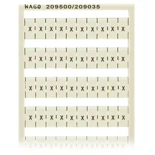 WAGO WSB-Schnellbeschriftungssystem 209-500/209-035