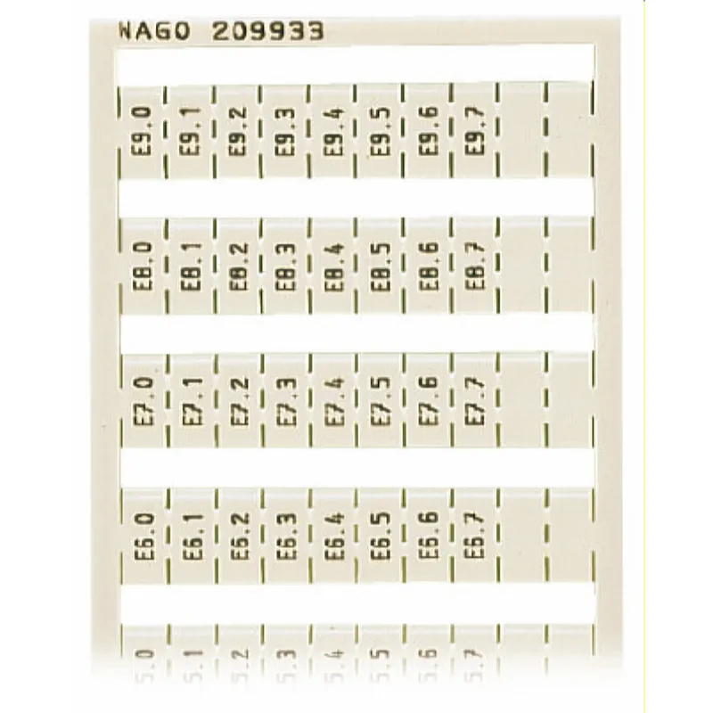 WAGO WSB-Schnellbeschriftungssystem 209-933