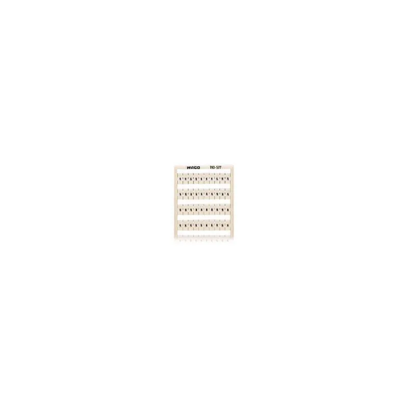 WAGO WMB-Bezeichnungskarte 793-577 Aufdruck W N (100X)