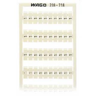 WAGO WSB Bezeichnung 209-718 Aufdruck Senkrecht 1/2 (50X)