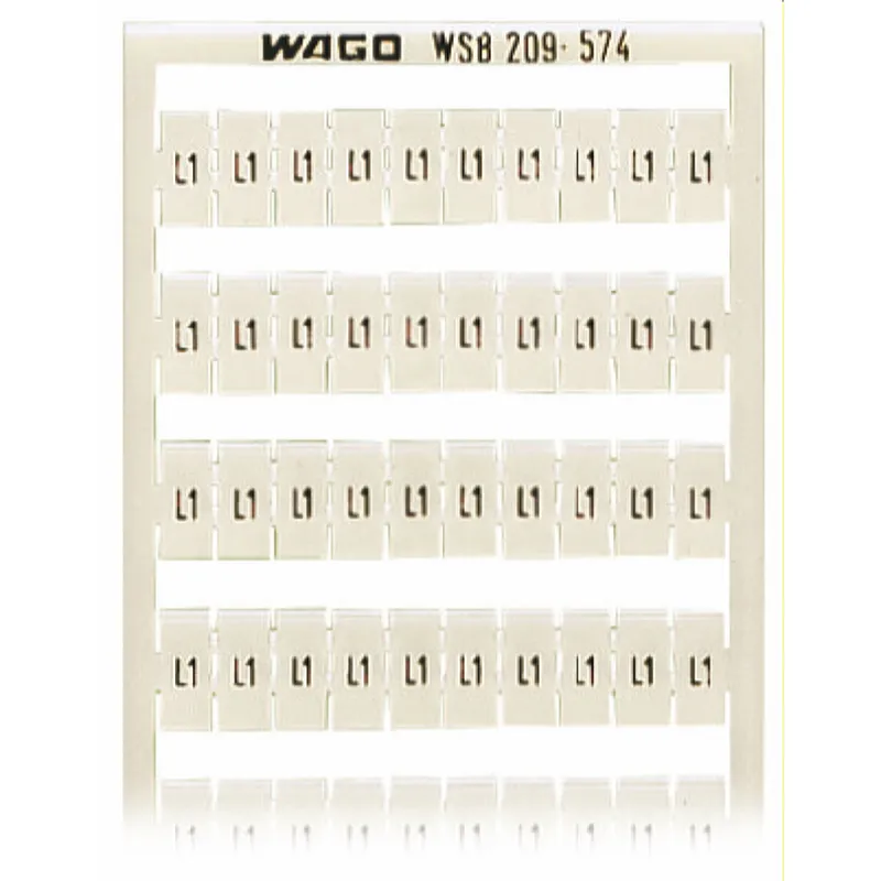 WAGO WSB Schnellbeschriftung 209-574 Aufdruck L1 (100X)