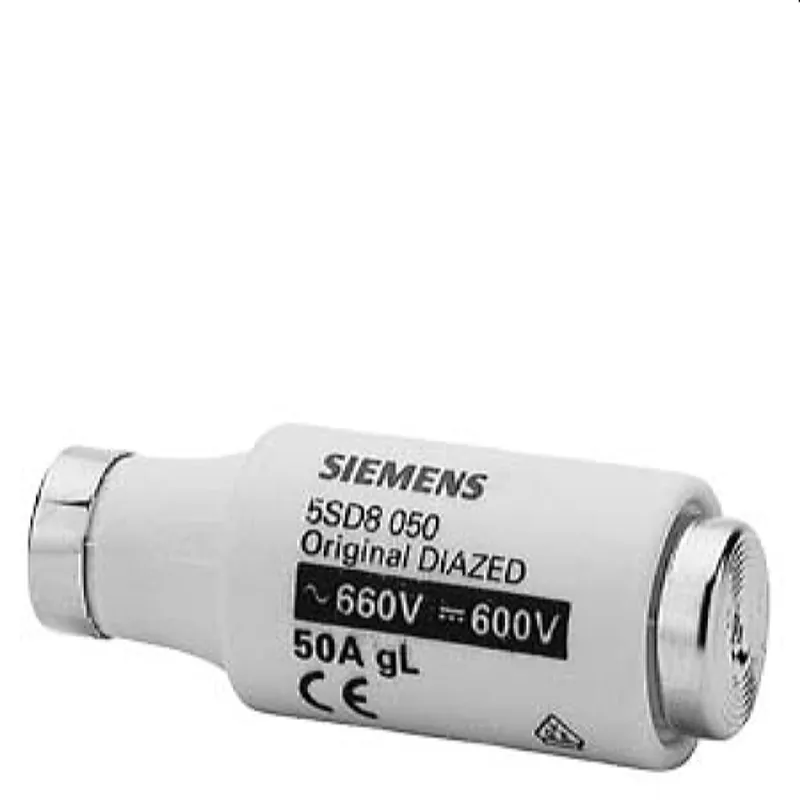Siemens DIAZED-Sicherungseinsatz 690V Betriebskl. Gr.DIII E33 50A 5SD8050