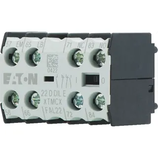 EATON Electric Hilfsschalterbaustein 22DDILE 2S+2Ö 10A