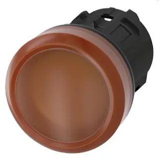 Siemens Leuchtmelder 22mm rund amber Linse glatt 3SU1001-6AA00-0AA0