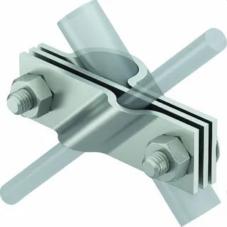 OBO Anschlusslasche 2760 20 V4A für Runddraht 20mm