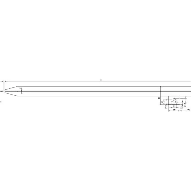 Dehn & Söhne Profilstaberder 635200 DIN S48852 L2000