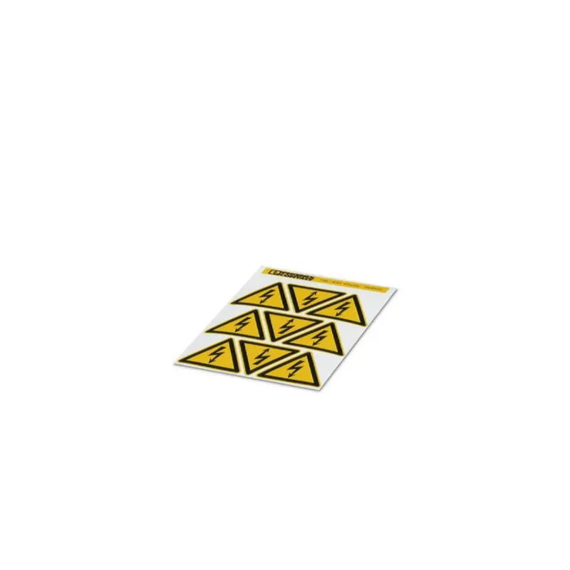 Phoenix Contact Warnschild PML-W101 (50X50) gelb Blitzpfeil