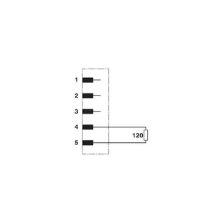 Phoenix Contact Abschlusswiderstand SAC-5P-M12MS CAN TR
