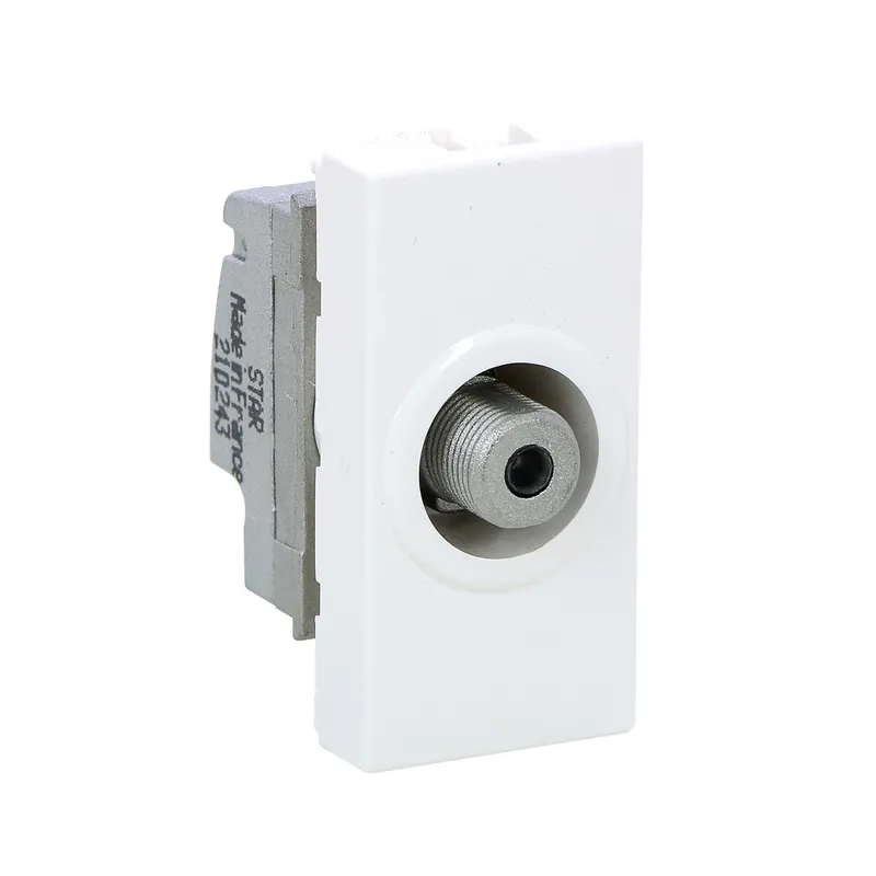 Legrand Anschlussdose 078790 Mosaic F-Type 1-modultraws