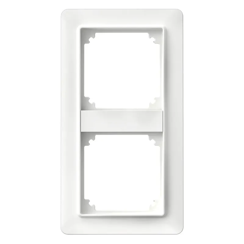 ELSO Rahmen WDE002402 2fach Basic für Exxact weiß