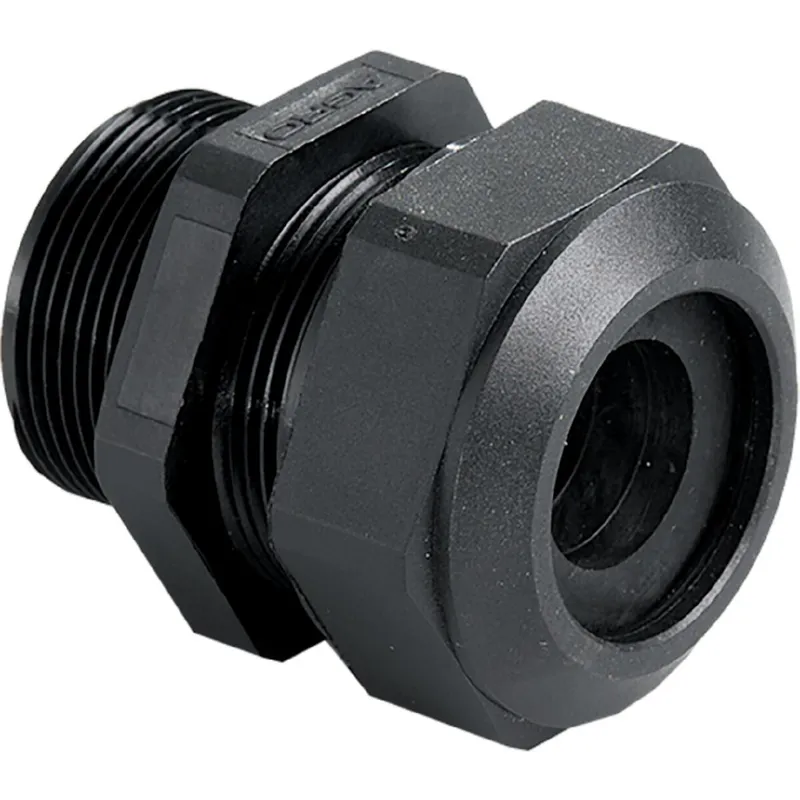 Kaiser Kabelverschraubung M12 Progress GFK schwarz 6,5 - 8,0 mm