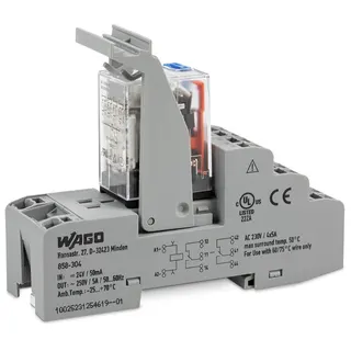 WAGO Relaismodul Eingangsnennspannung DC 48 V 4 Wechsler 858-305