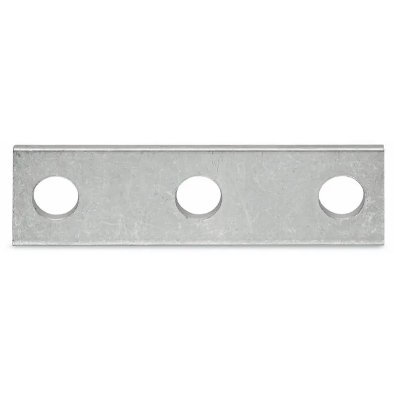 WAGO Brücker 3-fach blank silberfarben 885-432