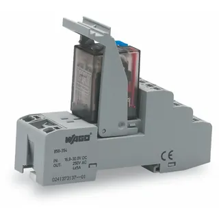 WAGO Relaismodul Eingangsnennspannung DC 24 V 4 Wechsler 858-354
