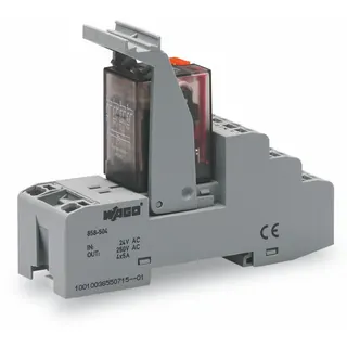 WAGO Relaismodul Eingangsnennspannung AC 24 V 4 Wechsler 858-504