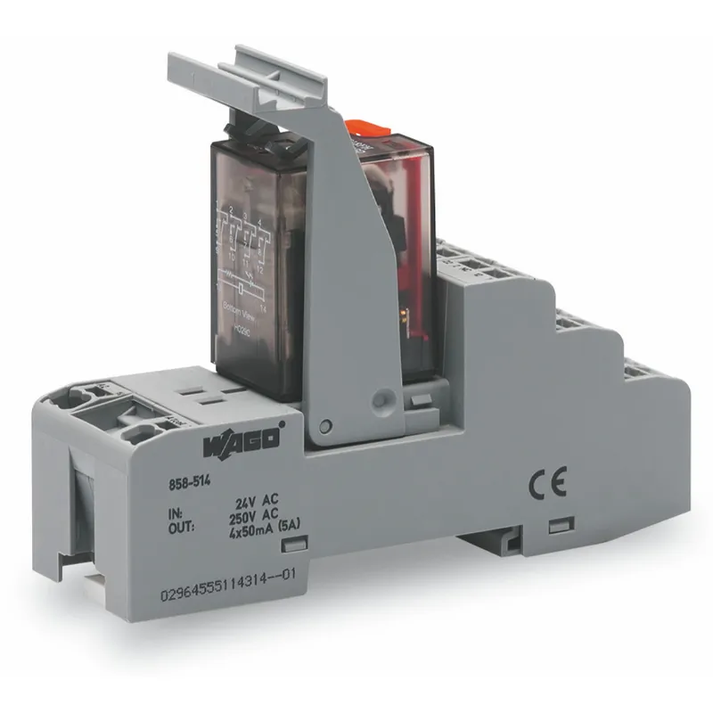 WAGO Relaismodul Eingangsnennspannung AC 230 V 4 Wechsler 858-518