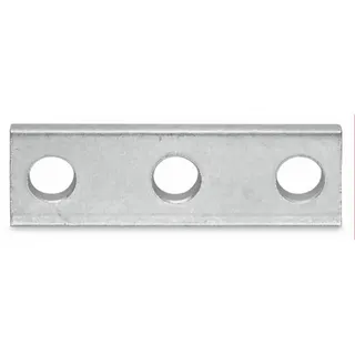 WAGO Brücker 3-fach blank silberfarben 885-426
