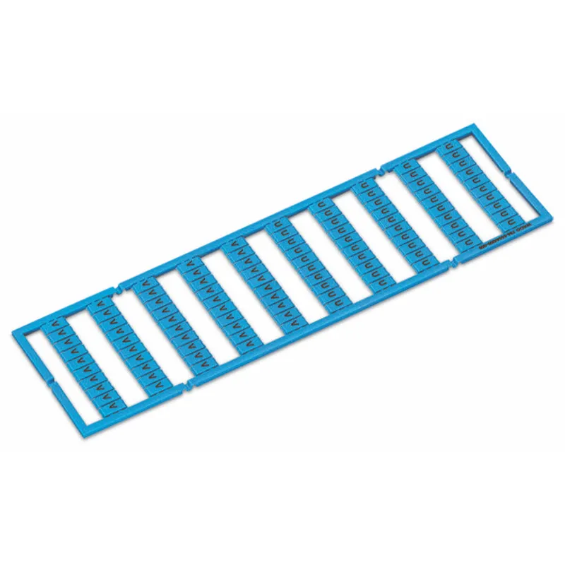 WAGO WMB-Beschriftungskarte als Karte bedruckt blau 794-5554/000-006